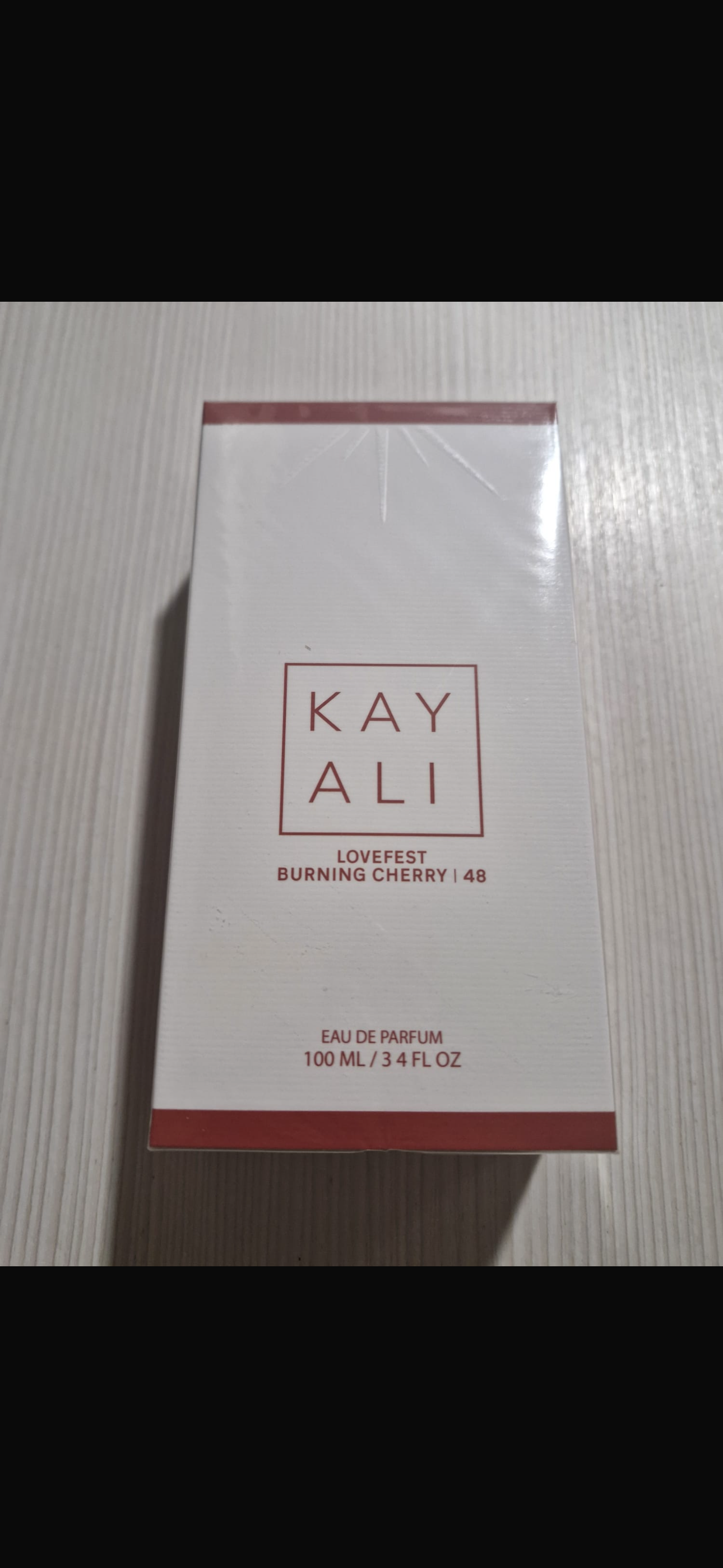 kayali lovefest burning cherry