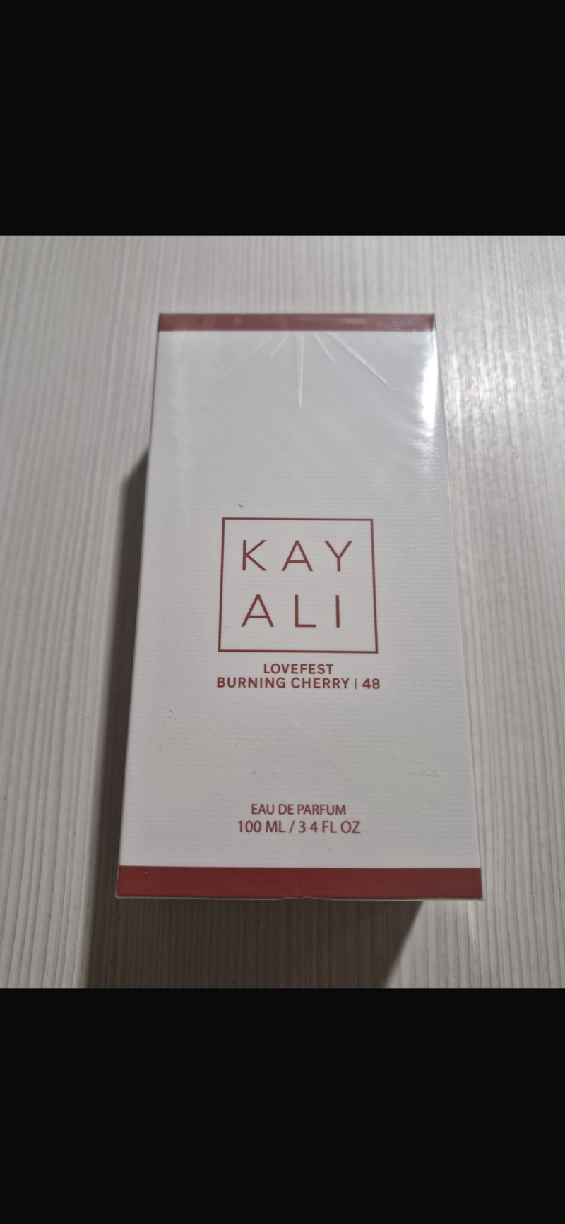 kayali lovefest burning cherry